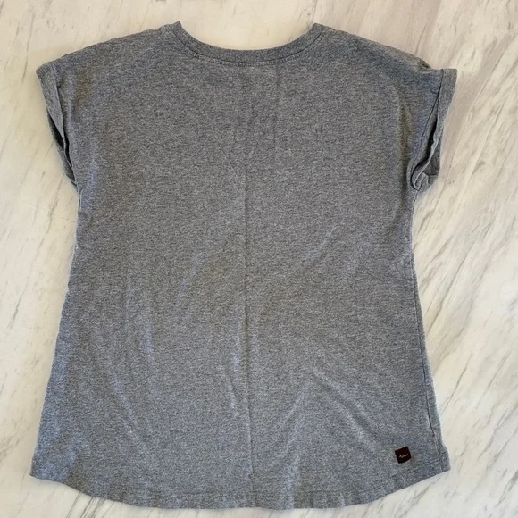 Tea Collection Girls Gray Tunic Shirt with Horse Print. Size 5. - Picture 3 of 3